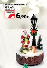 Villaggio Di Natale Con Luci Villaggio Di Natale Con Luci