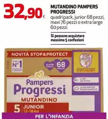 Pampers - Mutandino Progressi