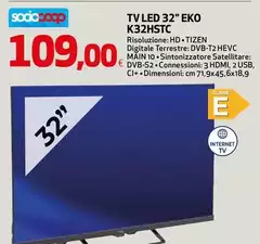 Coop - Tv Led 32" K32HSTC Coop - Tv Led 32" K32HSTC