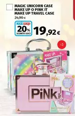 Unicorn - Magic Case Make Up O Pink It Make Up Travel Case Unicorn - Magic Case Make Up O Pink It Make Up Travel Case