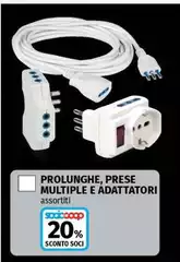 Prolunghe, Prese Multiple E Adattatori Prolunghe, Prese Multiple E Adattatori
