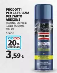 Arexons - Prodotti Per La Pulizia Dell'Auto