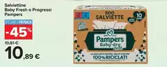 Pampers - Salviettine Baby Fresh O Progressi