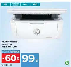 HP - Multifunzione Laser Hp Mod. M140w HP - Multifunzione Laser Hp Mod. M140w