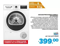 Bosch - Asciugatrice Serie 4 WTH85208I Bosch - Asciugatrice Serie 4 WTH85208I