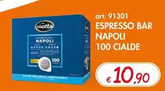 Motta - Espresso Bar Napoli 100 Cialde Motta - Espresso Bar Napoli 100 Cialde
