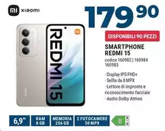 Xiaomi - Smartphone Redmi 15 Xiaomi - Smartphone Redmi 15