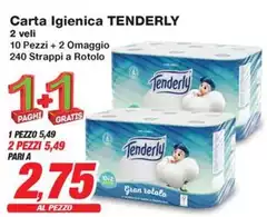 Tenderly - Carta Igienica Tenderly - Carta Igienica
