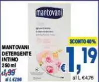 Mantovani - Detergente Intimo Mantovani - Detergente Intimo