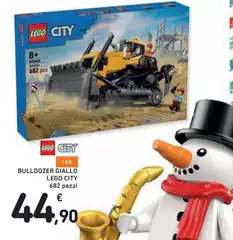 Lego - Bulldozer Giallo City