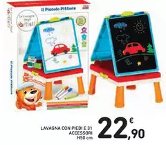 Lavagna Con Piedi E 31 Accessori