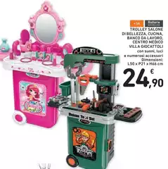 Deluxe - Trolley Salone Di Bellezza Cucina, Banco Da Lavoro, Centro Medico Villa Gusto