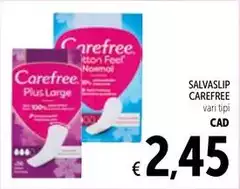 Carefree - Salvaslip Carefree - Salvaslip