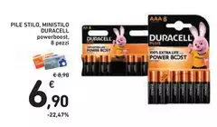Duracell - Pile Stilo, Ministilo Duracell - Pile Stilo, Ministilo
