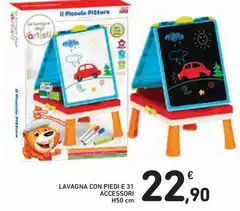 Lavagna Con Piedi E 31 Accessori