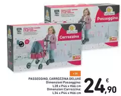 Deluxe - Passeggino, Carrozzina