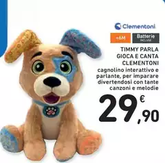 Clementoni - Timmy Parla Gioca E Canta Clementoni - Timmy Parla Gioca E Canta