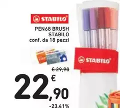 Stabilo - Pen68 Brush