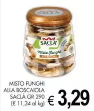 Saclà - Misto Funghi Alla Boscaiola Saclà - Misto Funghi Alla Boscaiola