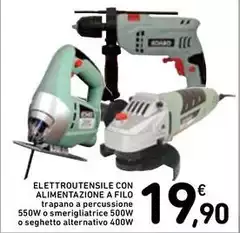 Elettroutensile Con Alimentazione A Filo