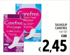 Carefree - Salvaslip Carefree - Salvaslip