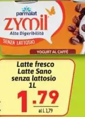 Parmalat - Latte Fresco Latte Sano Senza Lattosio Parmalat - Latte Fresco Latte Sano Senza Lattosio