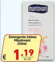 Mantovani - Detergente Intimo Mantovani - Detergente Intimo