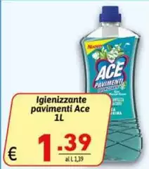 Ace - Igienizzante Pavimenti Ace - Igienizzante Pavimenti