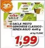 Saclà - Pesto Genovese Classico- Senza Aglio Saclà - Pesto Genovese Classico- Senza Aglio