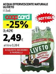 Uliveto - Acqua Effervescente Naturale Uliveto - Acqua Effervescente Naturale