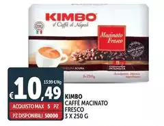 Kimbo - Caffè Macinato Fresco