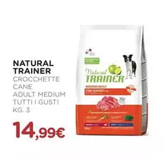 Natural Trainer - Crocchette Cane Adult Medium Tutti I Gusti