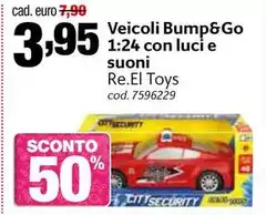 Re.el toys - Veicoli Bump&Go Re.el toys - Veicoli Bump&Go