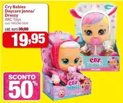 Imc toys - Cry Babies Daycare Jenna/ Dressy