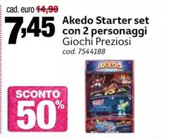 Giochi preziosi - Akedo Starter Set Con 2 Personaggi Giochi preziosi - Akedo Starter Set Con 2 Personaggi
