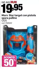 Mars - Star Target Con Pistola Mars - Star Target Con Pistola