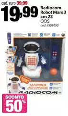 Mars - Radiocom Robot 3 Cm 22 Mars - Radiocom Robot 3 Cm 22