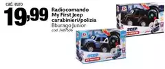 Jeep - My First Carabinieri/Polizia Jeep - My First Carabinieri/Polizia