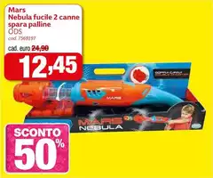 Mars - Nebula Fucile 2 Canne Spara Palline Mars - Nebula Fucile 2 Canne Spara Palline