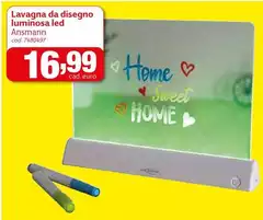 Sweet Home - Lavagna Da Disegno Luminosa Led