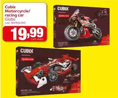 Globo - Cubix Motorcycle/Racing Car Globo - Cubix Motorcycle/Racing Car