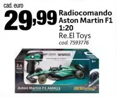 Re.el toys - Radiocomando Aston Martin F11 Re.el toys - Radiocomando Aston Martin F11