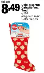Dolci cose - Calza Befana Trudi Dolci cose - Calza Befana Trudi