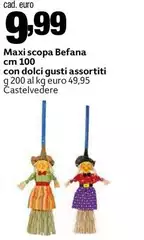 Maxi - Scopa Befana Con 100 Maxi - Scopa Befana Con 100