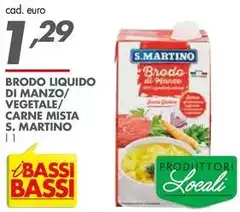 San Martino - Brodo Liquido Di Manzo/ Vegetale/ Carne Mista