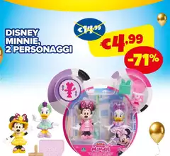 Disney -  Minnie, 2 Personaggi
