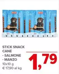 Rico - Stick Snack Cane Salmone