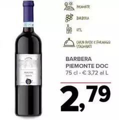 Piemonte - Barbera  DOC