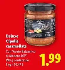 Deluxe - Cipolle Caramellate Deluxe - Cipolle Caramellate