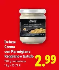 Deluxe - Crema Con Parmigiano Reggiano E Tartufo Deluxe - Crema Con Parmigiano Reggiano E Tartufo